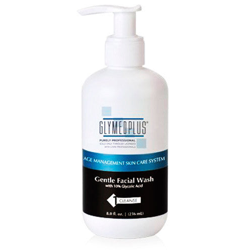 GlyMed Plus Gentle Face Wash with 10% Glycolic Acid 8.0oz