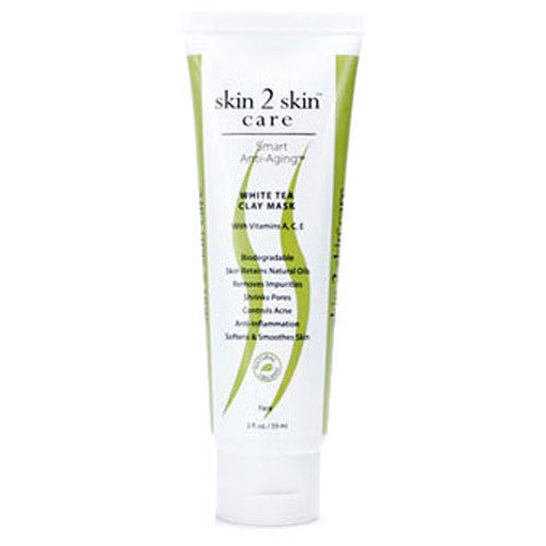 Skin 2 Skin White Tea Face Mask 2oz.