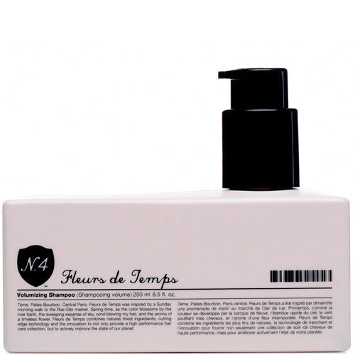 Number 4 Fleurs De Temps Volumizing Shampoo 8.5oz