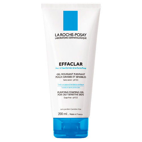 La Roche Posay Effaclar Purifying Foaming Gel for Oily Sensitive Skin 6.76oz