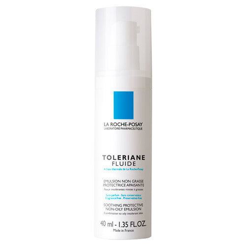 La Roche Posay Toleriane Facial Fluid Soothing Protective Non-Oily Emulsion 1.35oz
