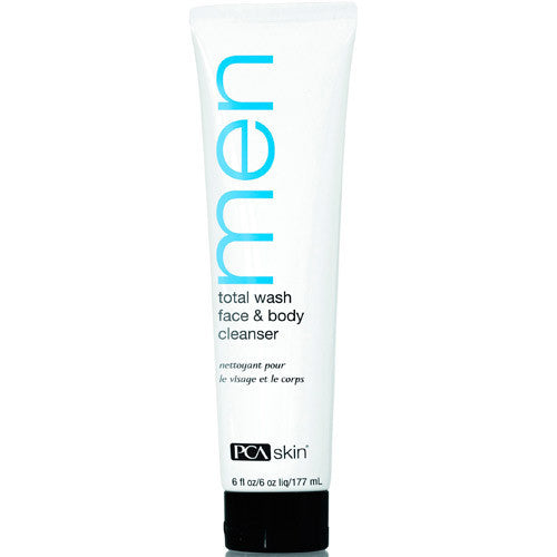 PCA Men Total Wash Face & Body Cleanser 6 oz