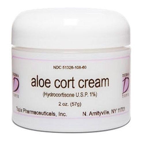 Topix Aloe Cort Cream 1% Hydrocortisone 2oz