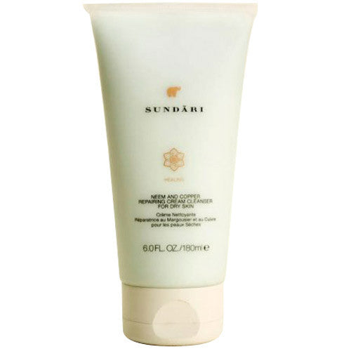 Sundari Neem and Copper Repairing Cream Cleanser for Dry Skin 6oz