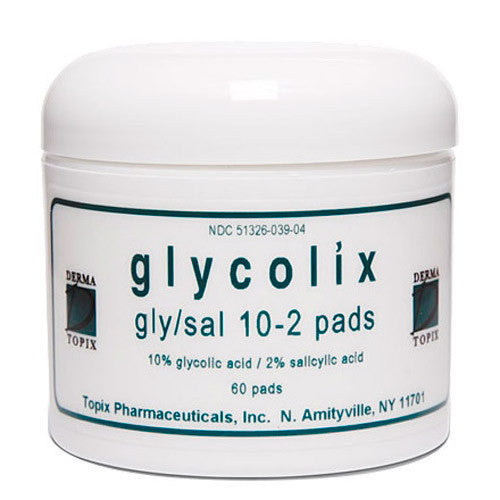Topix Gly Sal 10-2 Pads 60 Pads