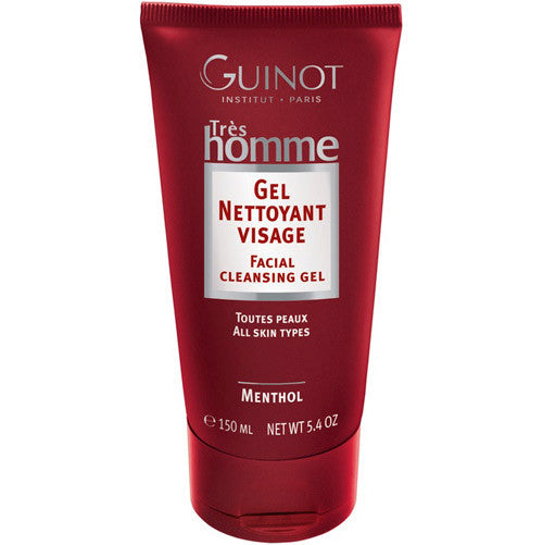 Guinot Tres Homme Gel Nettoyant Visage Facial Cleansing Gel 5.3oz
