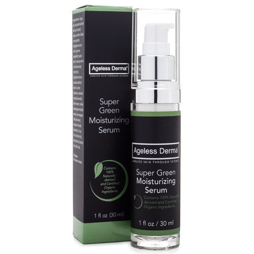 Ageless Derma Super Green Moisturizing Serum 1oz