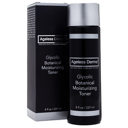 Ageless Derma Glycolic Botanical Moisturizing Toner 8oz