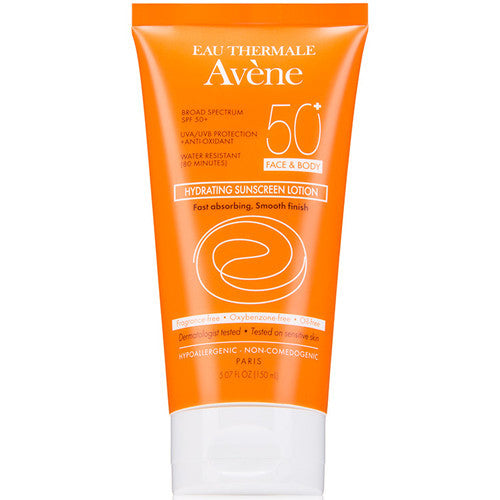 Avene Hydrating Sunscreen Lotion SPF 50+ Face & Body 5.07oz