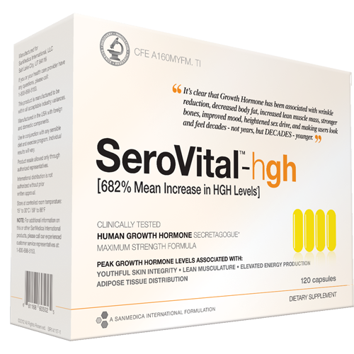 Bremenn Clinical Strength SeroVital-HGH 30 Day Supply 120 Capsules
