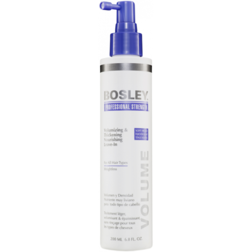 Bosley Volumizing & Thickening Nourishing Leave-in For all Hair Types 6.8oz