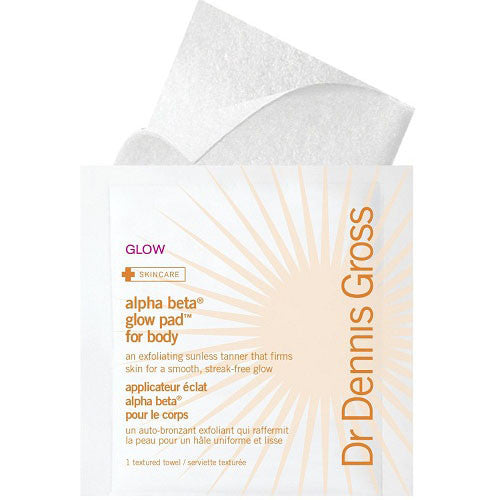 Dr Dennis Gross Alpha Beta Glow Pad for Body  8 Textured Towels