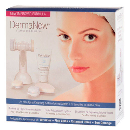 DermaNew Microdermabrasion Facial Rejuvenation System. 5 piece system.