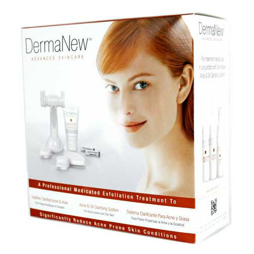 DermaNew Microdermabrasion Acne & Oily Clarifying System.