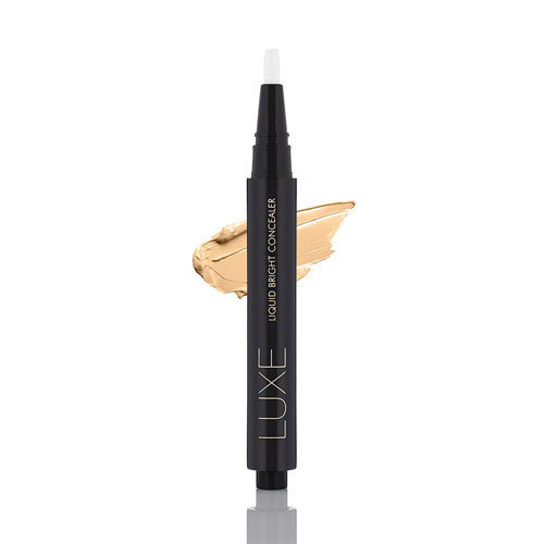 Glo Minerals Luxe Liquid Bright Concealer Brighten Golden .08oz