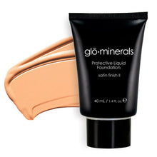 Glo Minerals Protective Liquid Foundation 1.4oz | Color| Satin II Golden Light