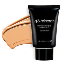 Glo Minerals Protective Liquid Foundation 1.4oz | Color| Satin II Natural Light