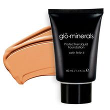 Glo Minerals Protective Liquid Foundation 1.4oz | Color| Satin II Natural