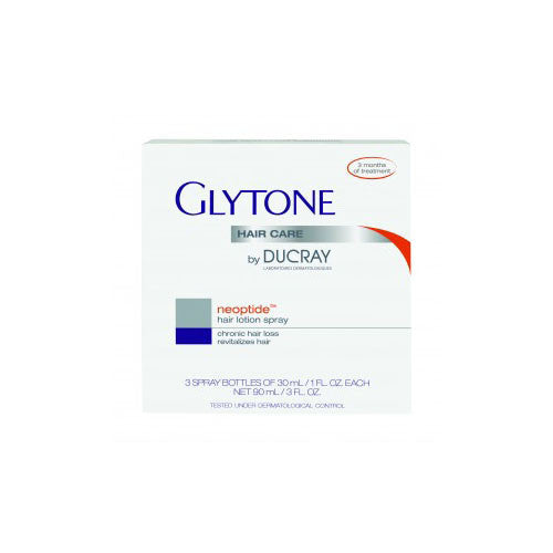Glytone Neoptide Hair Lotion Spray 3 Spray Bottles of 30ml Each