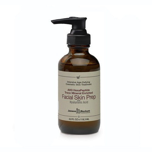 Janson Beckett Peptide Facial Skin Prep with Trace Minerals 4oz