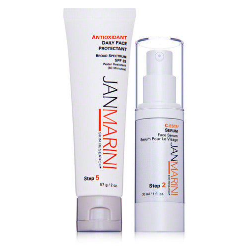 Jan Marini Rejuvenate & Protect Antioxidant Daily Face Protectant & C-ESTA Serum