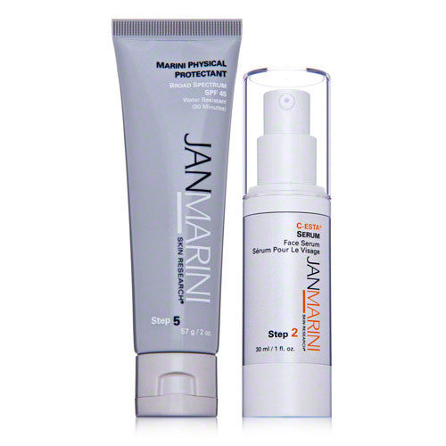 Jan Marini Rejuvenate & Protect Marini Physical Protectant & C-ESTA Serum