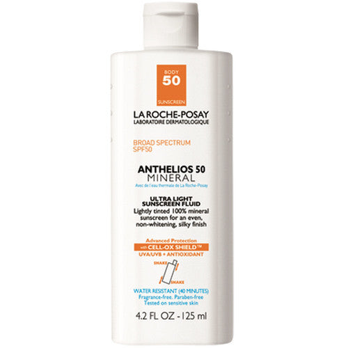 La Roche Posay Anthelios 50 Mineral Ultra Light Sunscreen Fluid for Body 4.2 oz