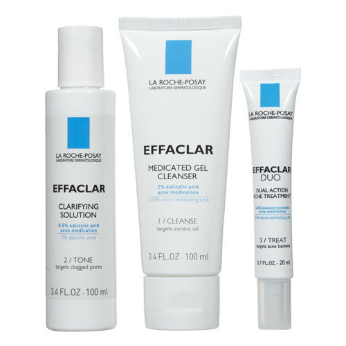 La Roche-Posay Effaclar 3 Step Dermatological Acne System