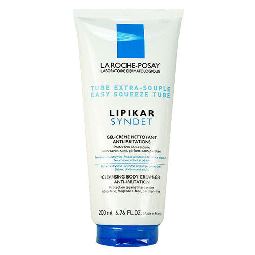 La Roche Posay Lipikar Syndet Cleansing Body Cream Gel Anti-Irritation 6.8oz