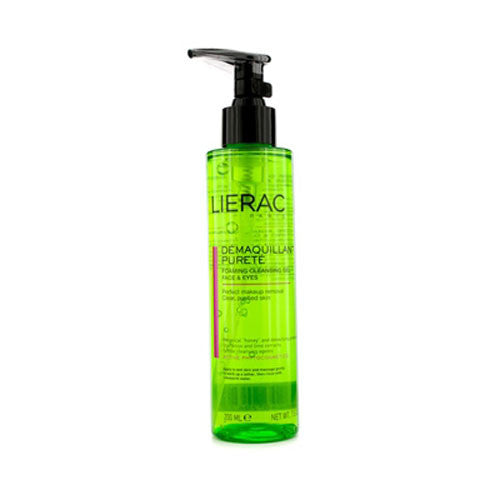 Lierac Foaming Cleansing Gel Face & Eyes 7.5oz