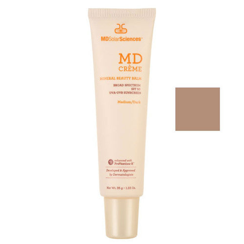 MD Solar Sciences MD Creme Mineral Beauty Balm Medium / Dark 1.23oz