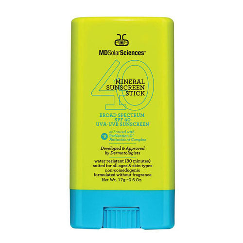 MD Solar Sciences Mineral Sunscreen Stick Broad Spectrum SPF 40 .6oz