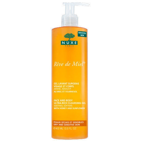 Nuxe Face & Body Ultra-Rich Cleansing Gel-Dry and Sensitive Skin