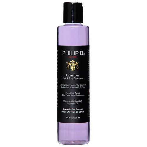 PHILIP B Lavender Hair & Body Shampoo 7.4oz