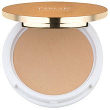 True Isaac Mizrahi Pressed & Perfect Powder Foundation .38oz | Color| Caramel