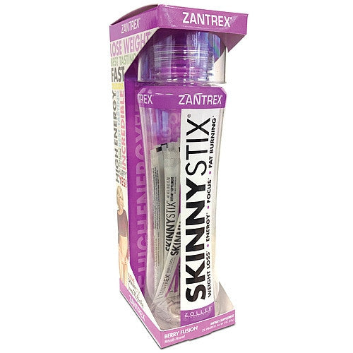 Zantrex Skinny Stix Dietary Supplement Berry Fusion 21 packets